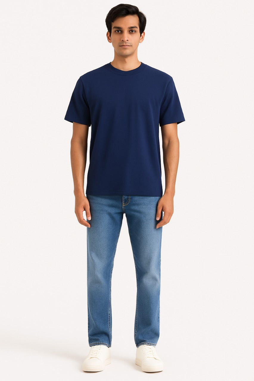 White Crew Neck Tee – ARAM Collection